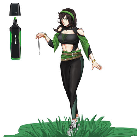OCDesign Fullbody Female inspired from Stabilo
