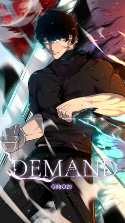 Webtoon Cover knee up